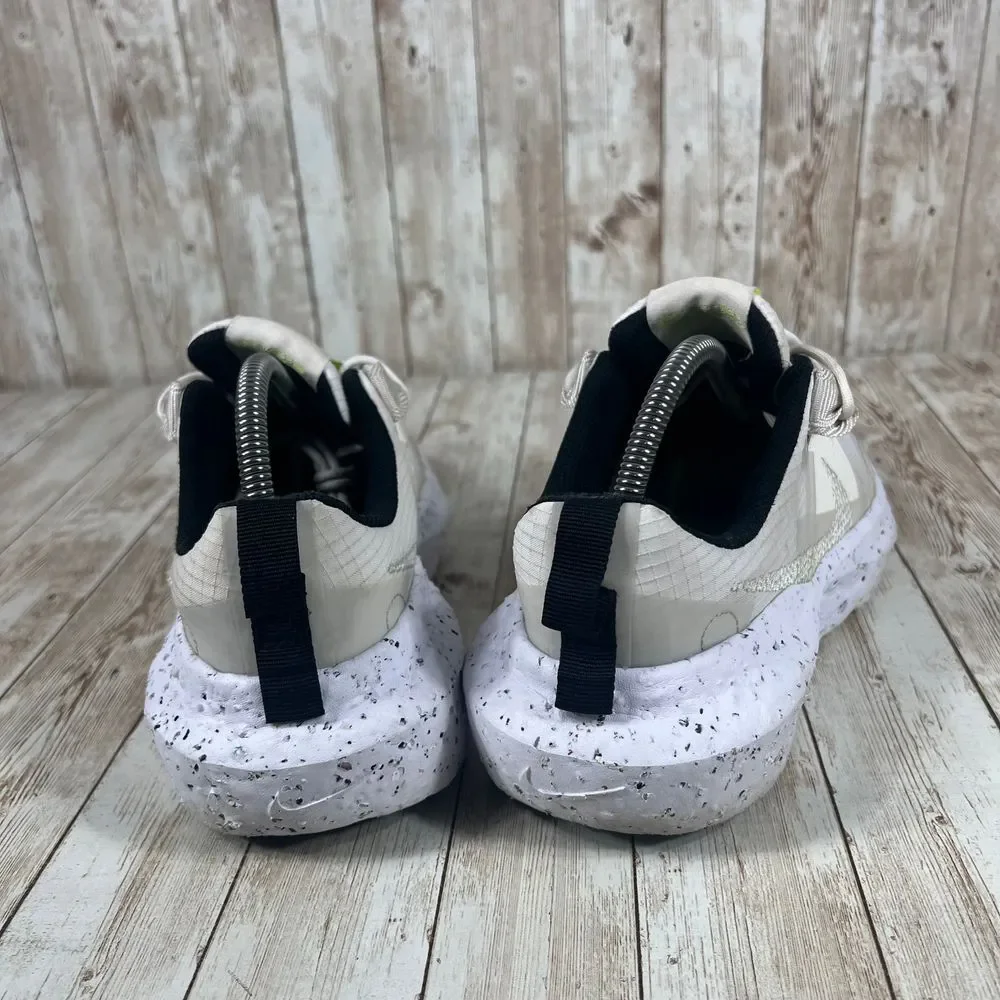 NIKE CRATER IMPACT‎ SE CASUAL SHOES DJ6308-100 /LIGHT BONE-SAIL-VOLT Womens 8
